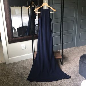 Calvin Klein evening gown STUNNING navy Sz 6